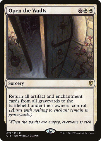 Open the Vaults [Commander 2016]